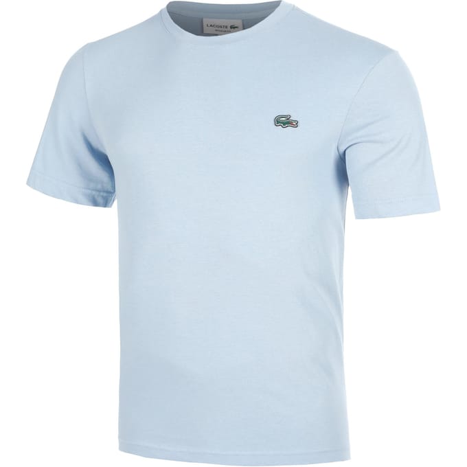 Lacoste Regular Fit Cotton Blend Jersey T-Shirt blauw