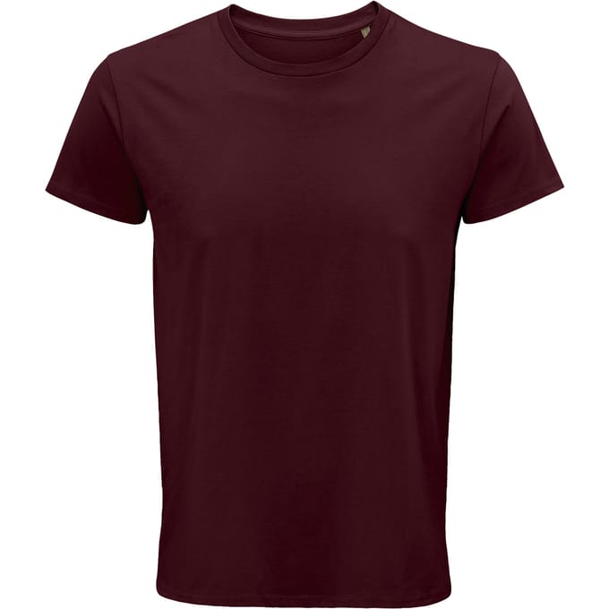 SOLS Heren Crusader Organisch T-shirt (Bourgondië)