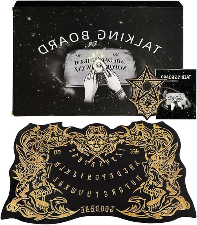 Pendelplank met planchette - Waarsegger set - Spirituele verbinding - Houten constructie - 30 x 22 cm - Niet gespecificeerd
