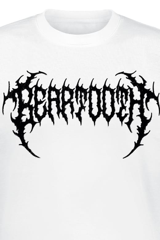 Beartooth T-shirt - Metal Logo - S tot XXL - voor Mannen - wit