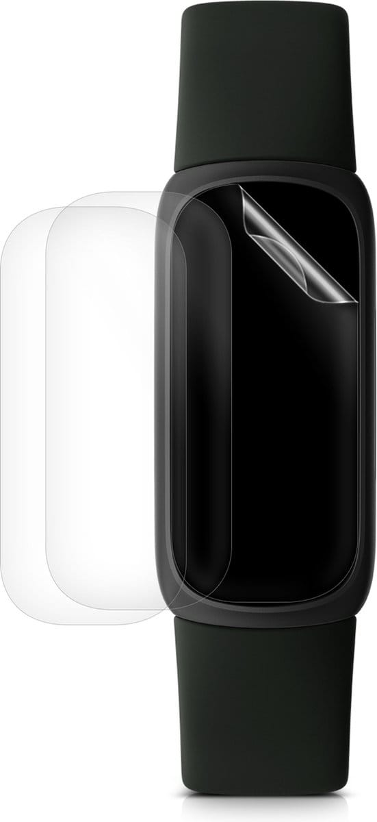 kwmobile 3x screenprotector geschikt voor Fitbit Inspire 3 - Beschermende folie voor fitnesstracker