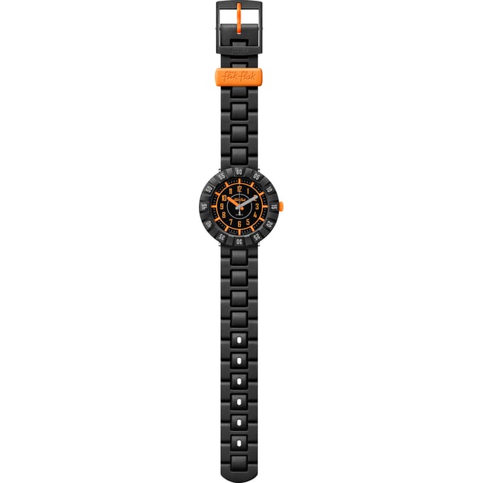 [Flick Flack] Power Time FCSP093 Jongenshorloge black