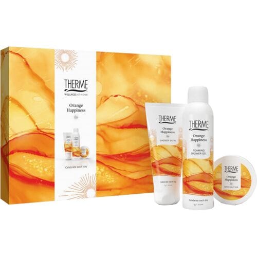 Therme Orange Happiness Wellness Treatment geschenkset (3-delig)