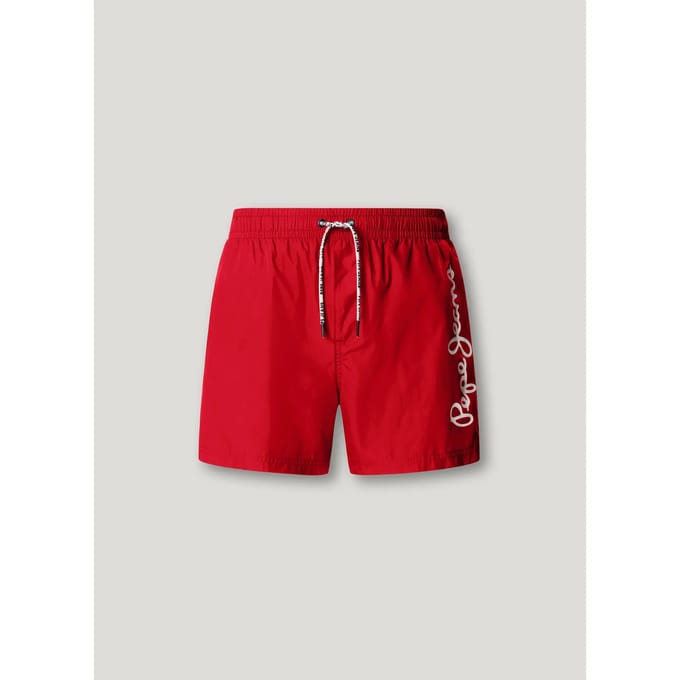 Pepe Jeans Logo Zwembroek Rood S Man
