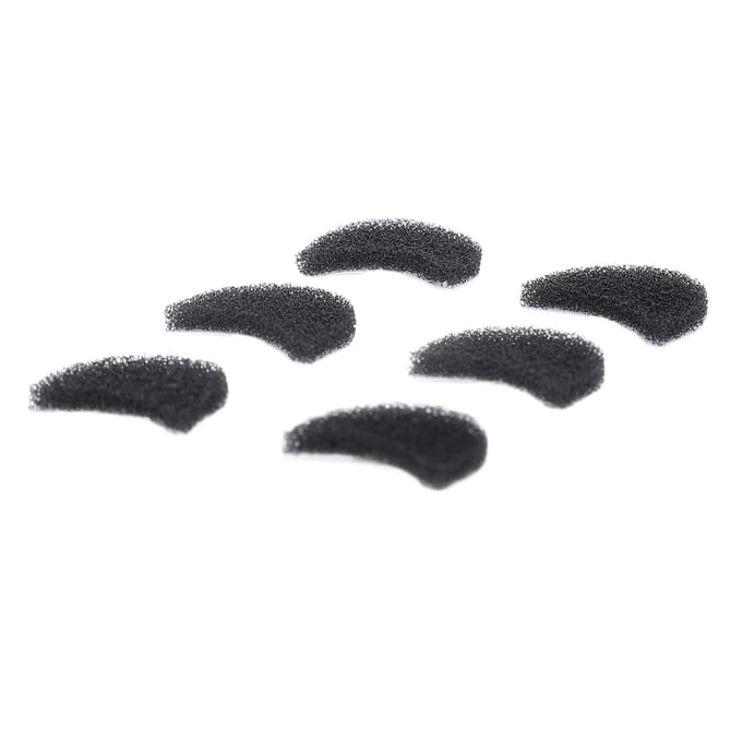Microfoon Windmoffen voor GO 3S Geluidsreductie Sportcamera Winddichte Katoenen Pads Microfoon Windscherm Wind black