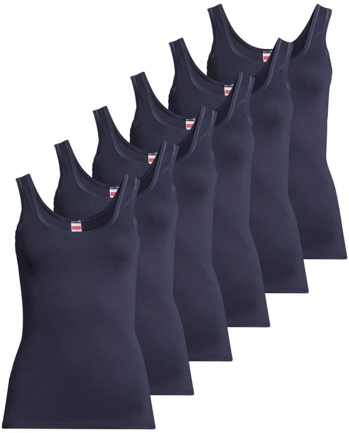 Conta Dames onderhemd 6 pack Feinripp