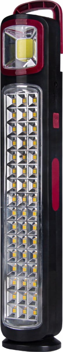 LED werkplaats lamp - 12,8W - Oplaadbaar + Solar - Koud wit