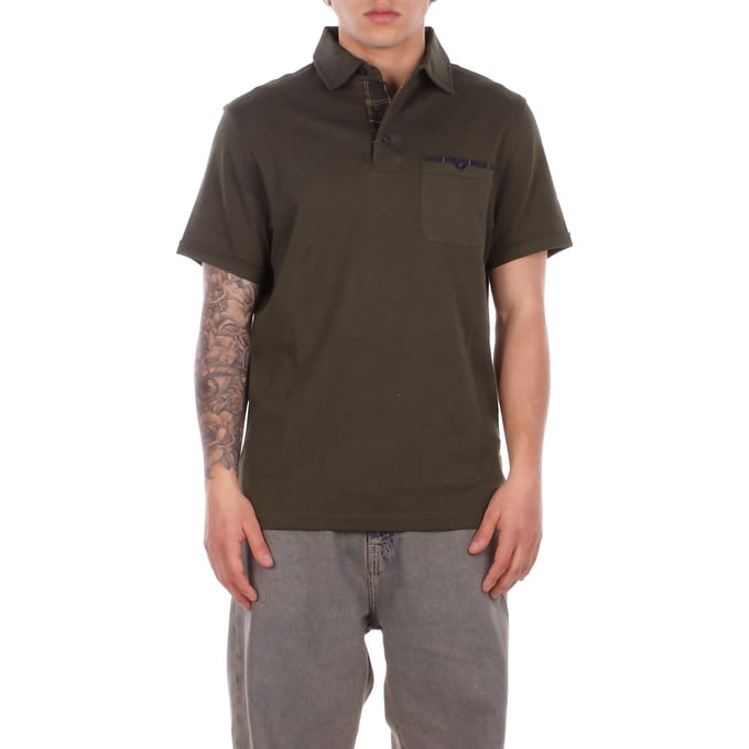 Polo Shirt Korte Mouw Barbour PREMIUM CORPATCH TAILORED MML1496