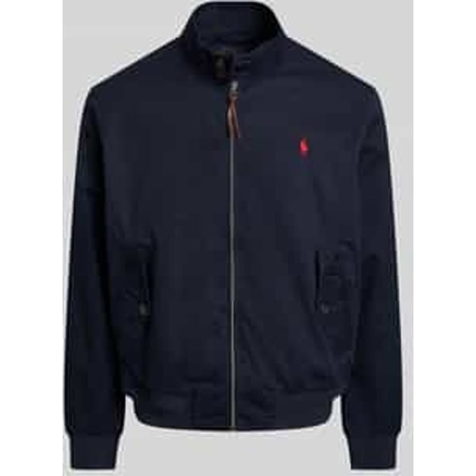 regular fit blouson van puur katoen