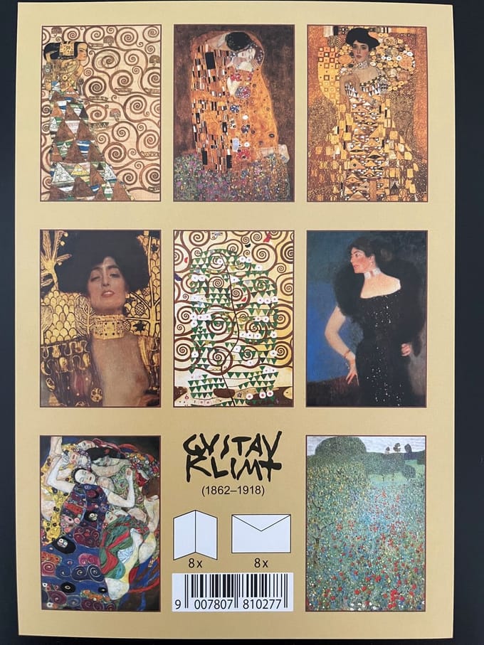 Luka Basic Kaarten Gustav Klimt (1862-1918)