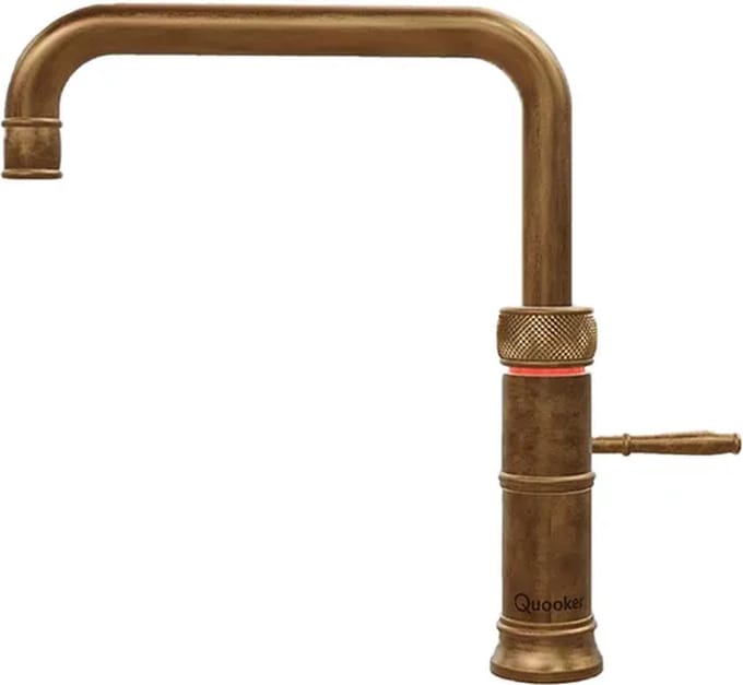 Quooker® Classic Fusion Square Messing Patina