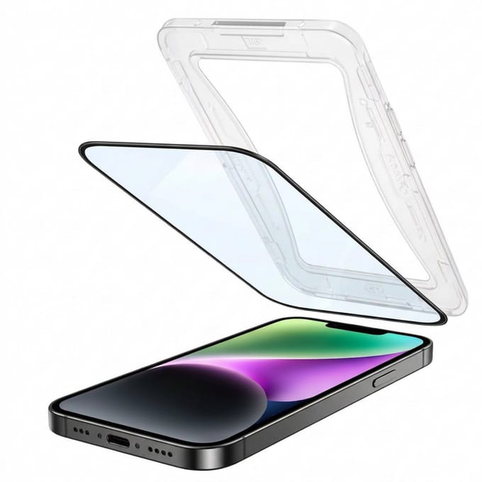 Screenprotector - Geschikt voor Apple iPhone 14 Pro Max - Met Installatie Kit - Beschermglas - Gehard Glas - Tempered Glass - Screen Protector
