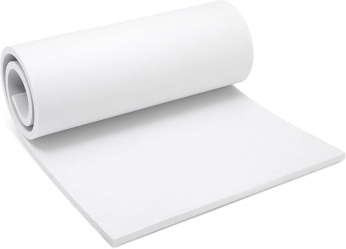 Witte EVA Schuimplaten 10mm Dik - Knutselen, Cosplay en Hobby Materiaal
