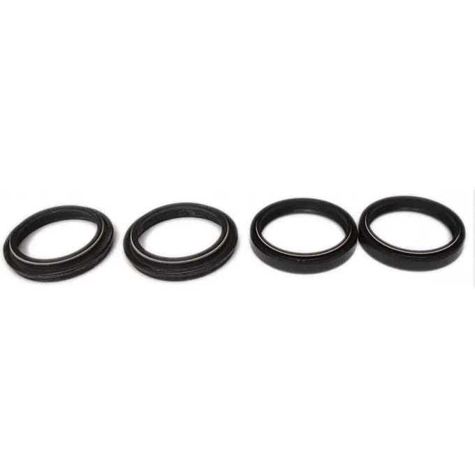 Vork spinnaker afdichtingsset met stofkappen Tourmax 48-58,1-8,5/10,5