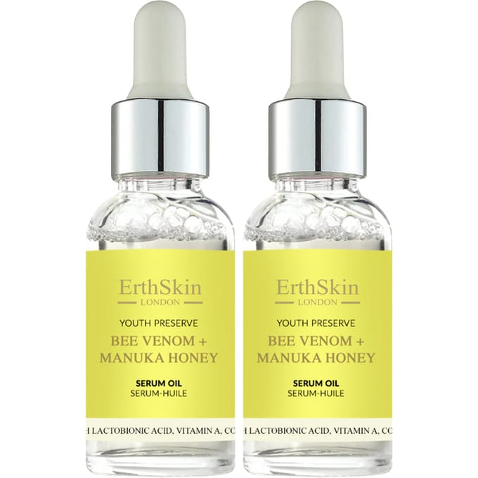ErthSkin London 2x Bijengif + Manuka Honing Serumolie 1