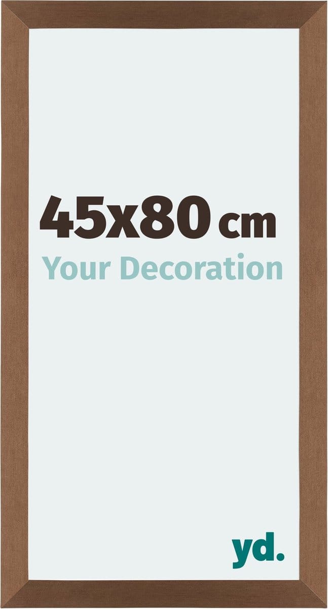 Your Decoration - Fotolijst 45x80 cm - MDF - Koper Decor - Mura