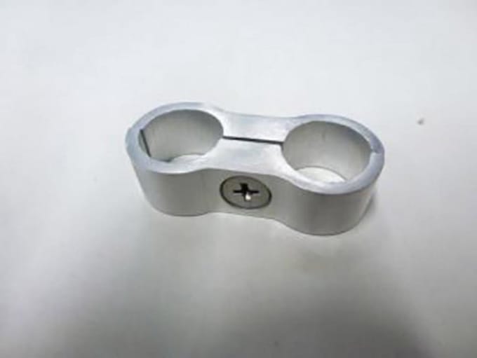 aluminium slanghouder voor motor scooter quad custom diameter 15 mm nieuw