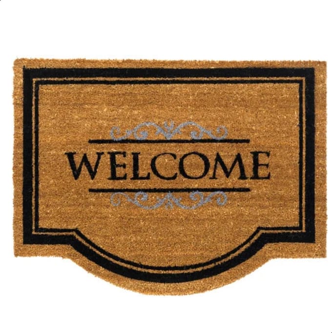 Kokosmat E-coco Classic Welcome Natural 60 X 80 Cm