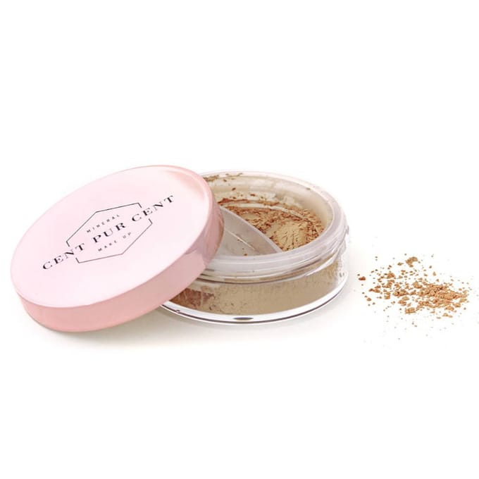 Cent Pur Cent Loose Mineral Foundation 5.0 - 100% mineral - SPF 20 - Huidvriendelijk - Natuurlijk