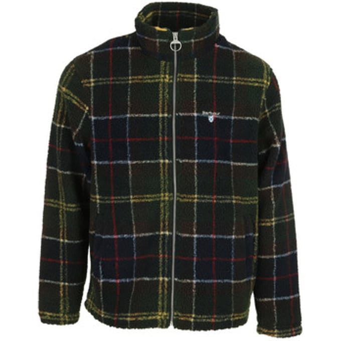 Fleece Jack Barbour Tartan Fleece Zip Through