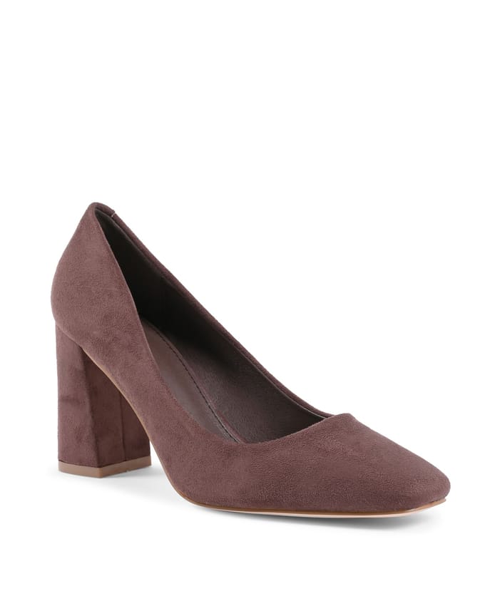 V Italia damespomp bruin HLL0129 Marrone