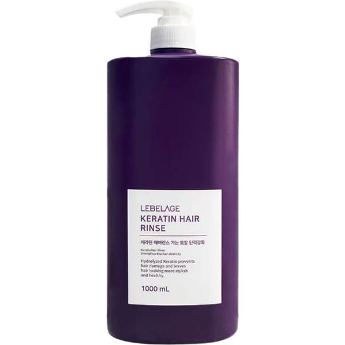 LEBELAGE Keratine Haarspoeling 1000 ml blue