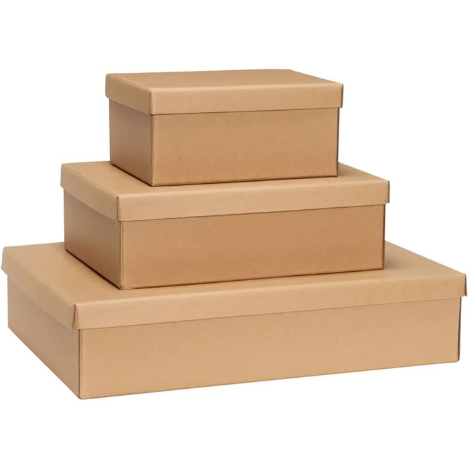 Opbergdoos Hubsch Interior Storeit (x3)