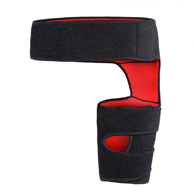 Lies- en Heupbrace Gecomprimeerde Brace voor Heupsciatica Wrap Gecomprimeerde Ondersteuning voor Verrekte Spieren zwart