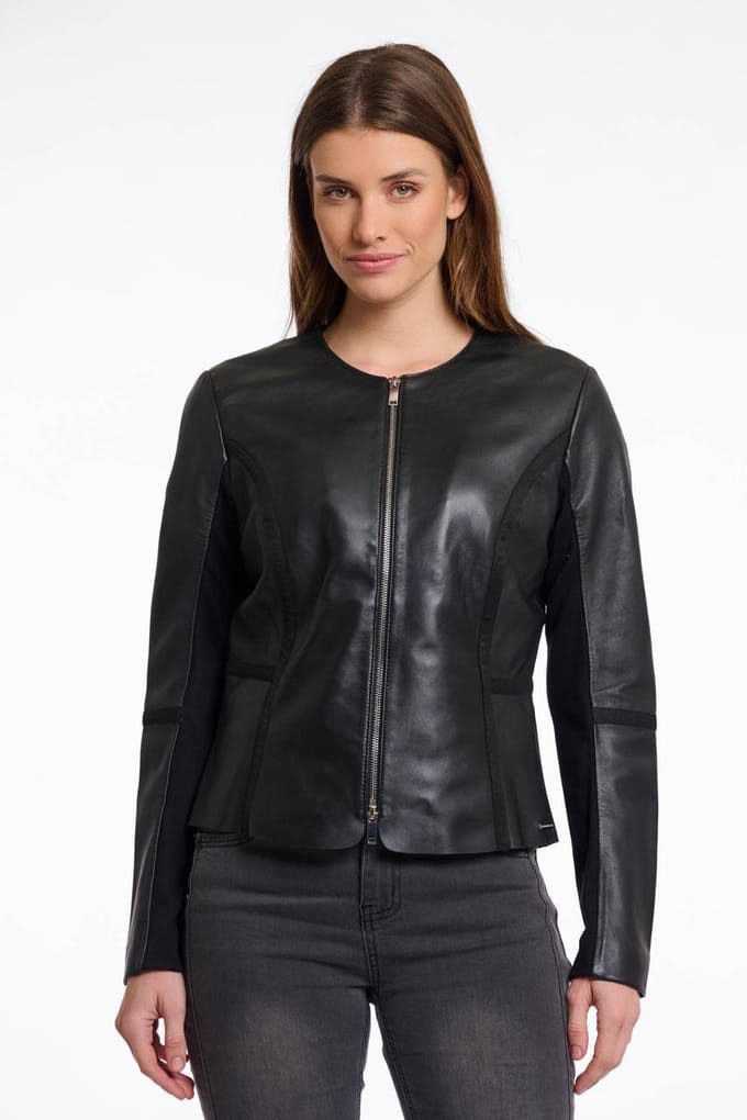 Rino & Pelle Jackets - Torri leather jacket - Zwart