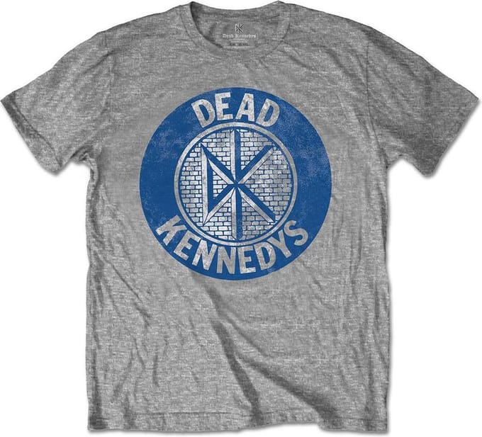 Dead Kennedys - Vintage Circle Heren T-shirt - S - Grijs
