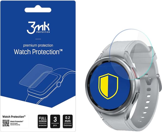 3mk Samsung Galaxy Watch 6 Classic 43mm - Watch Protection v. FlexibleGlass Lite