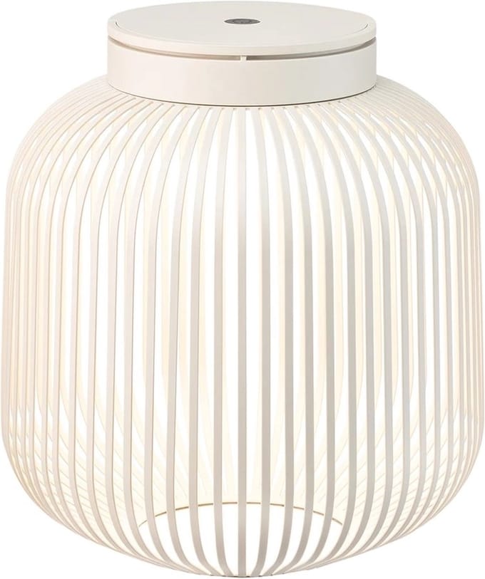 Blomus LITO LED Lamp - H 30 cm, Ø 27 cm (M) - Silk Gray
