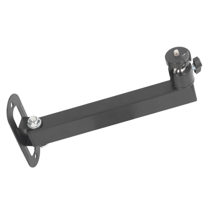 Support mural pour projecteur pliable universel 1/4 interface angle réglable forte capacité de charge 20 cm gray