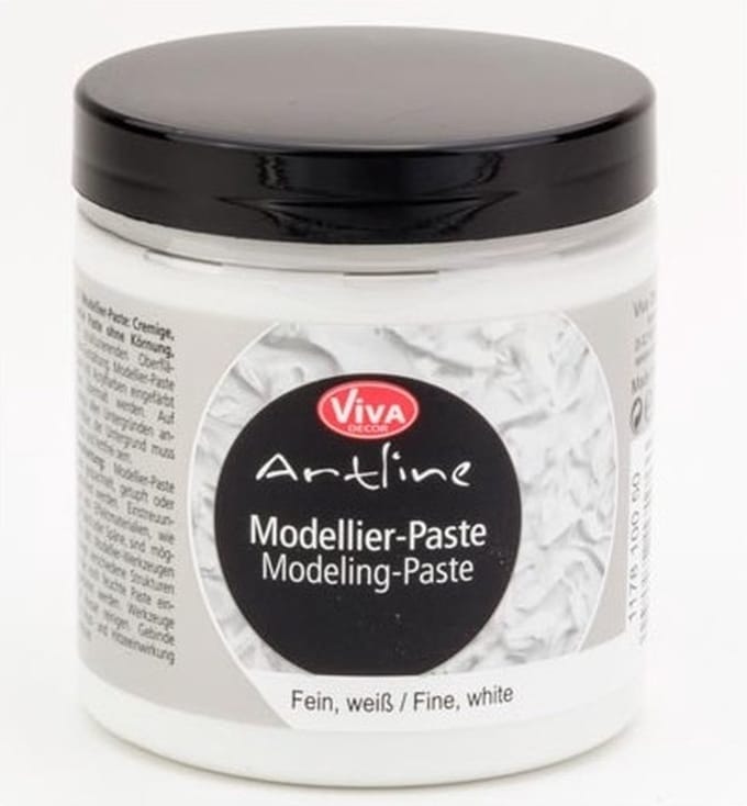 Modellier-Paste Weiss