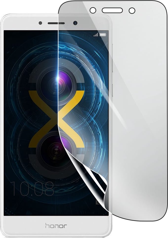 3mk, Geschikt voor Honor 6X, Schokbestendige Hydrogel Screenprotector, Transparant