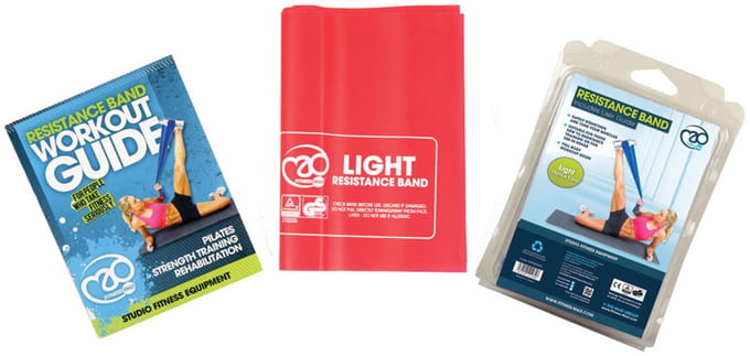 MAD - Yoga-Mad Resistance Bands - Level 1 - Rood - Light