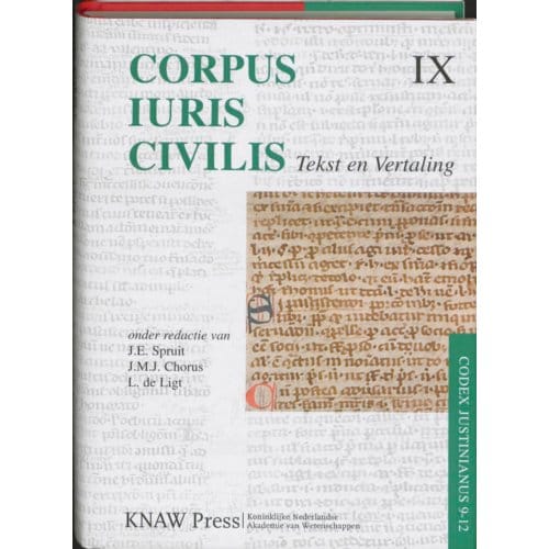 Corpus Iuris Civilis - J.E. Spruit