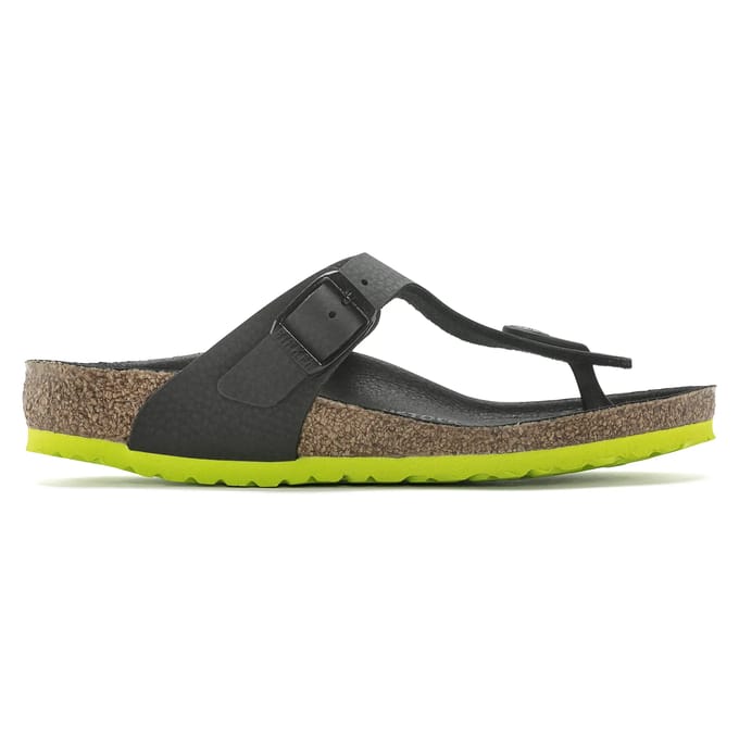 Birkenstock Gizeh Kids BS breed Zwartdessin