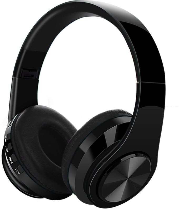KINSI Draadloze Hoofdtelefoon Bluetooth - Compact Formaat - 3-in-1 Verbinding - Bluetooth 5.0 -Opvouwbaar Ontwerp
