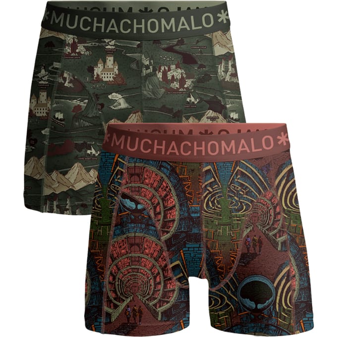 Muchachomalo Jongens Boxershorts - 2 Pack - Boys Onderbroeken