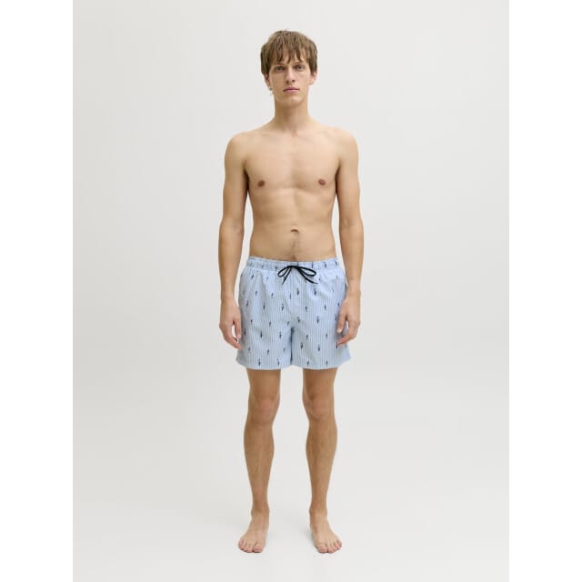 Jack & Jones Jj rebel heren zwemshort jrebhawaii gestreept/vis print