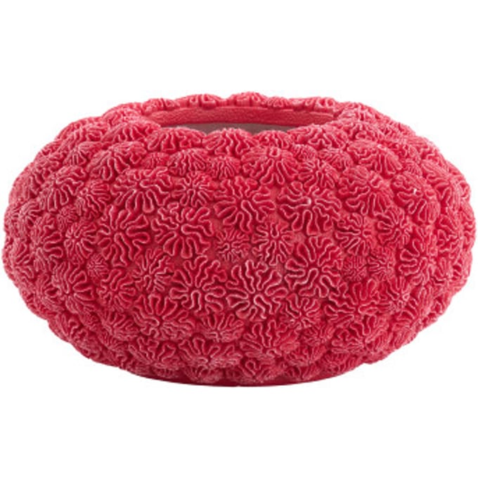 Light & Living - Vaas CORAL - Ø47.5x25.5cm - Rood