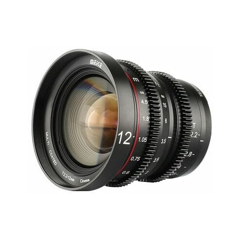Meike 12mm T2.2 Cine-objectief  Micro Vier Derde