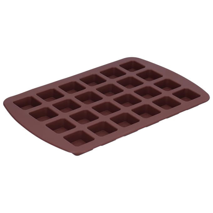 Snoep Chocoladevorm Silicone 24 Vakken Handgemaakt Cupcake Bakvorm Keukengerei black