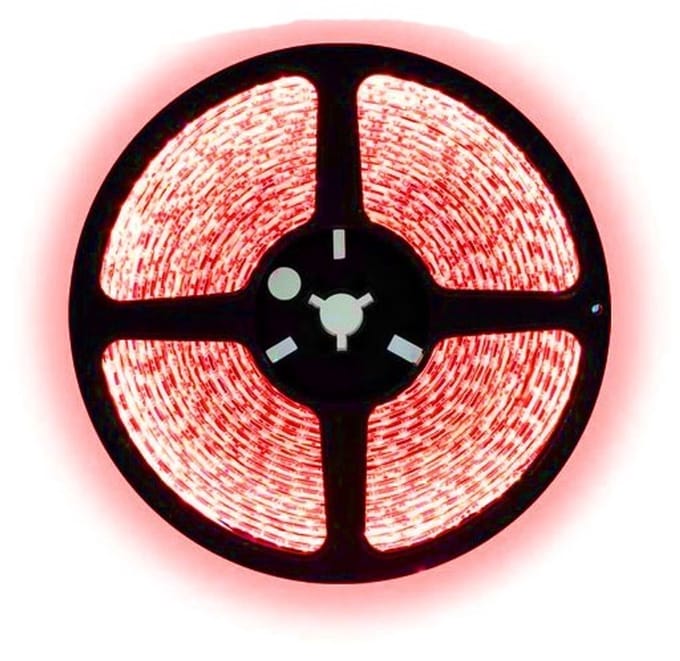 COB LED-strip – 1 meter rood – 320 LEDs/m – 12V