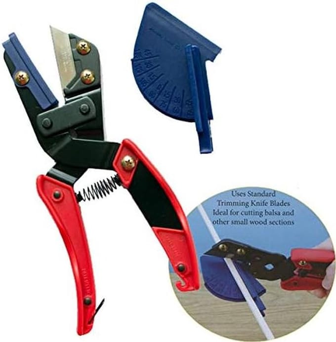 Handmatige Snijder - Guillotine Trimmer - Hout en Plastic - Verstelbare Diepte - 90 Graden Hoek
