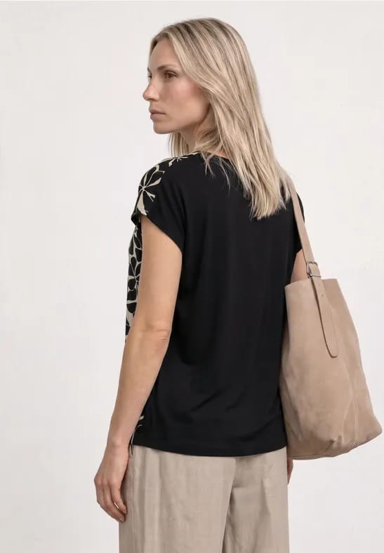 Dropped Shoulder Shirt mit Print