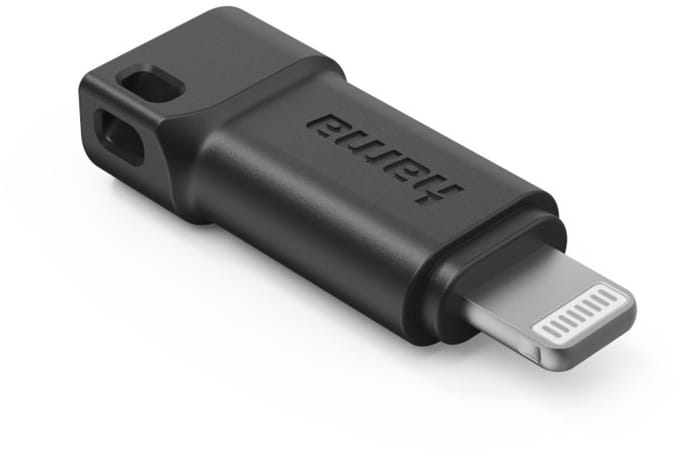 Hama USB-C-adapter naar Apple Lightning-stekker, MFI, zwart