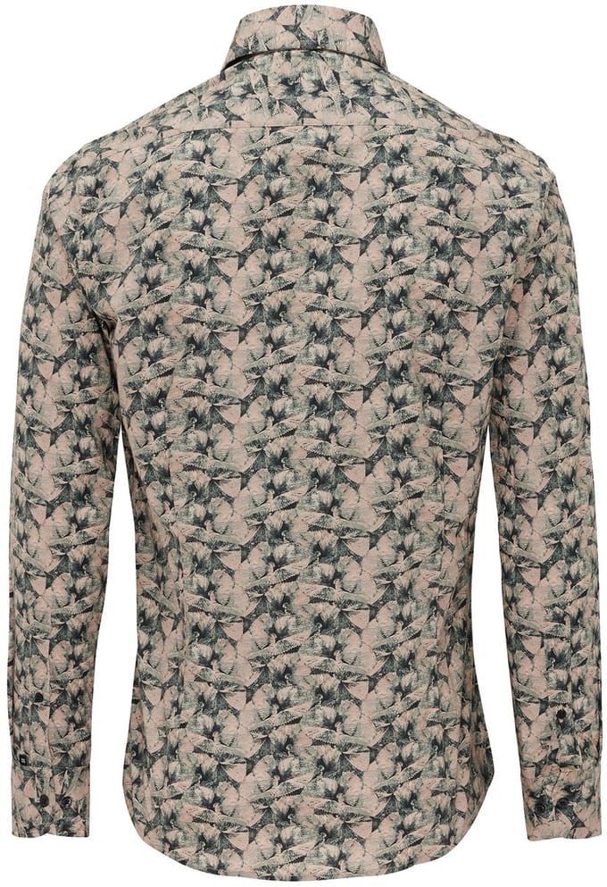 Tresanti FREDECCIO | Shirt with leaves Navy (TRSHJE443 - 803)