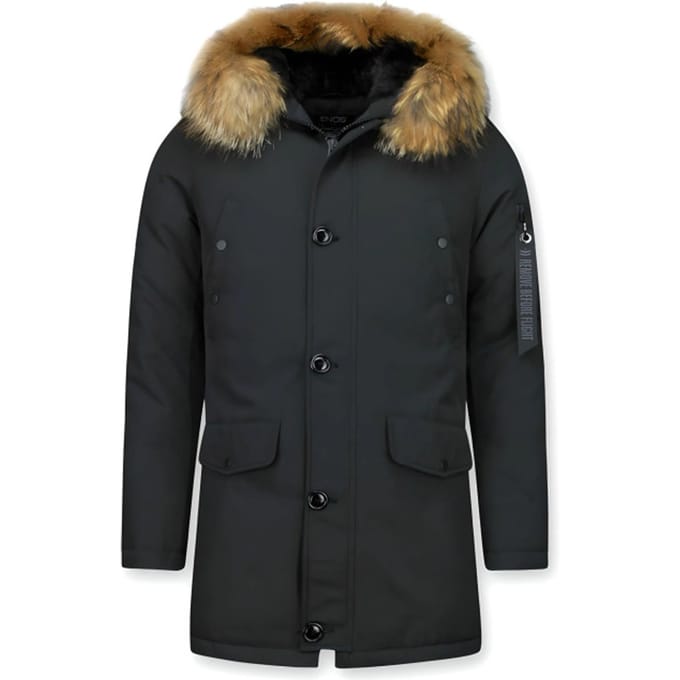 Enos Parka jas met bontkraag